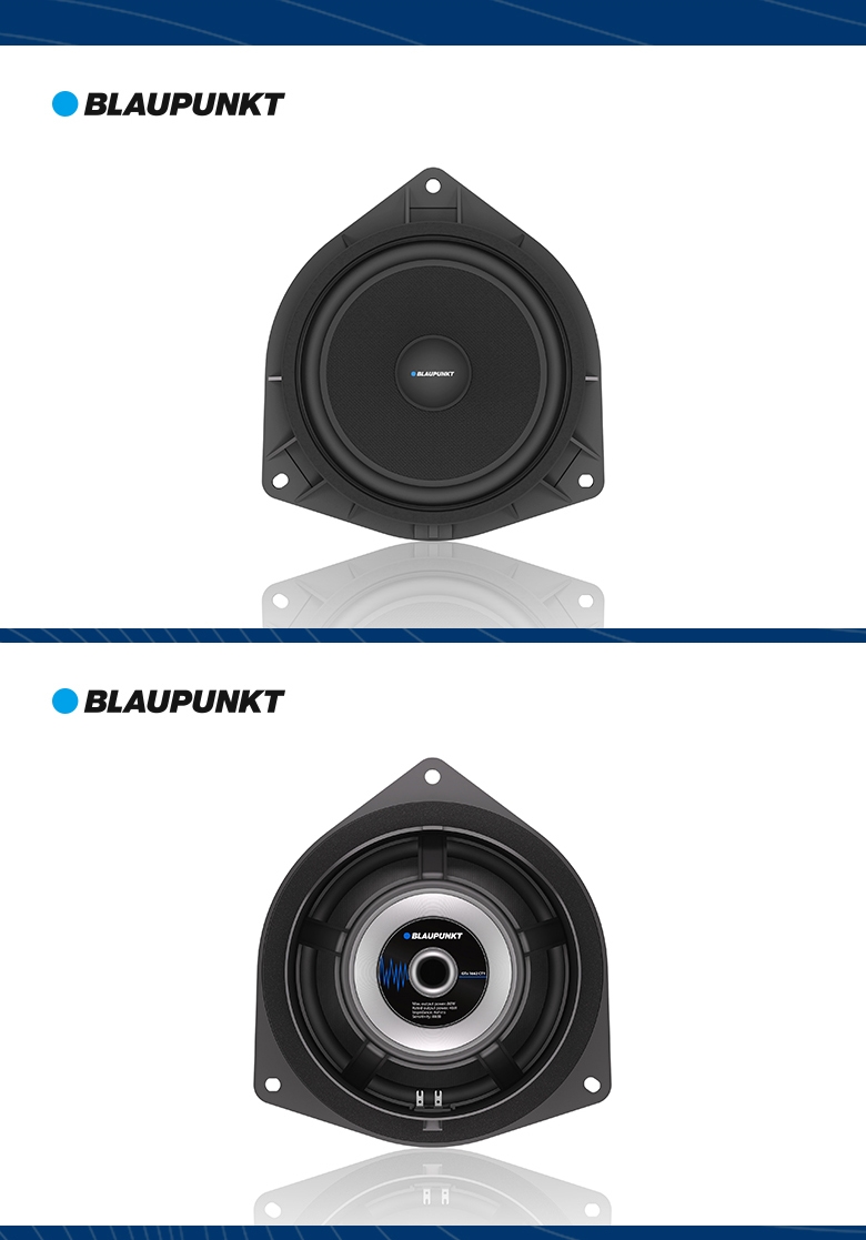 德國（藍寶BLAUPUNKT）豐田專(zhuān)用兩分頻套裝喇叭 GTX 1662 CTY