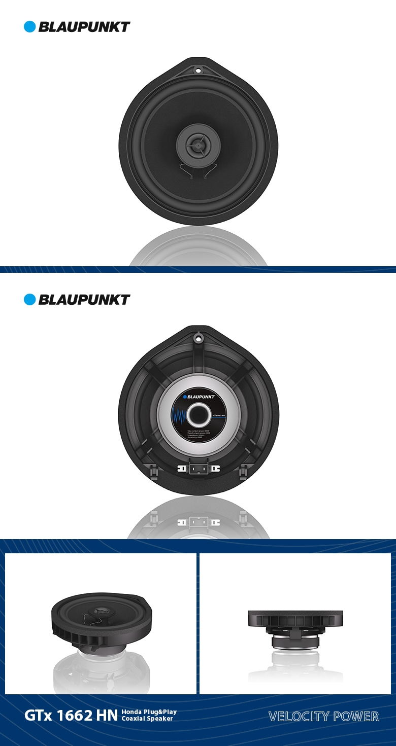 德國（藍寶BLAUPUNKT） GTx 1662 HN 本田專(zhuān)用衕軸喇叭