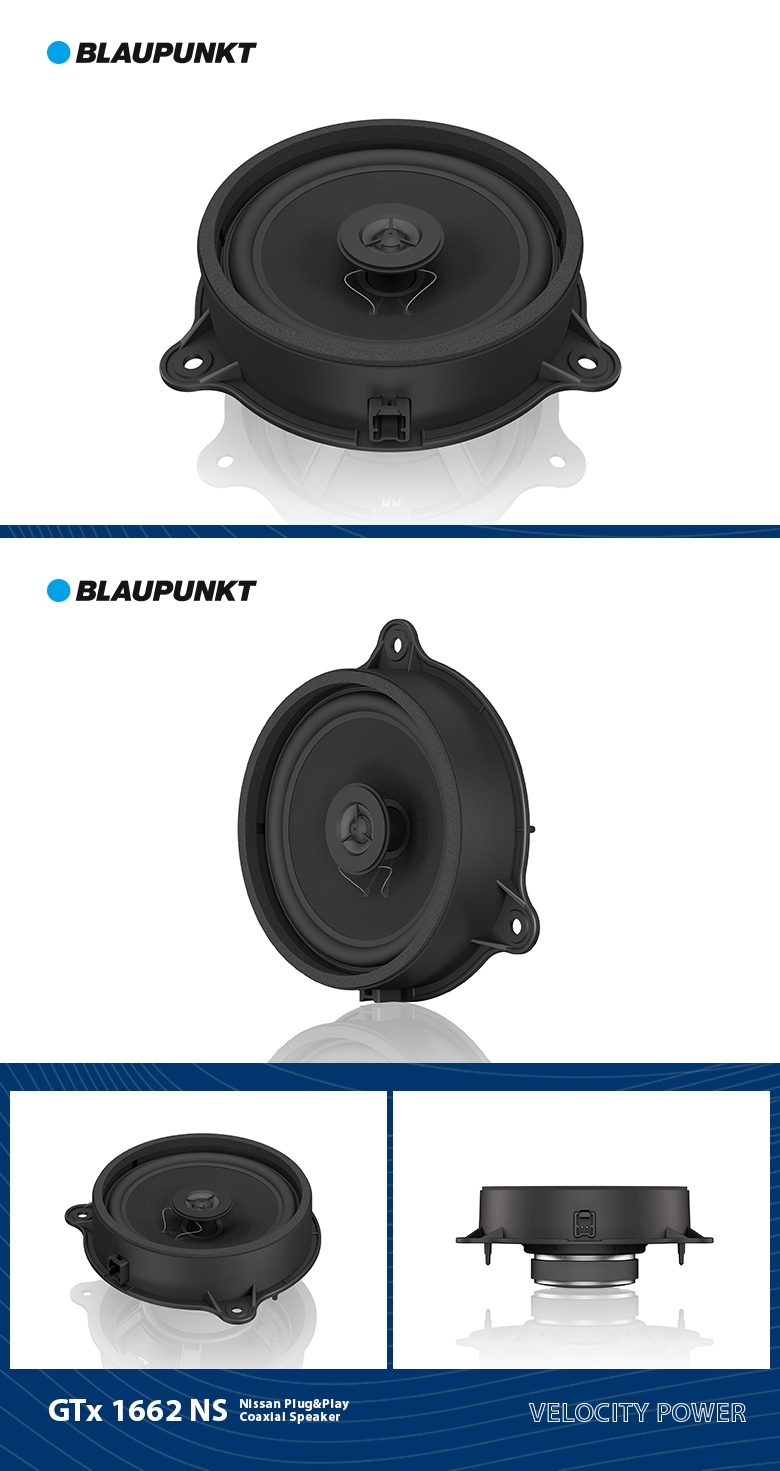 德國（藍寶BLAUPUNKT）GTx 1662 NS日產(chǎn)專(zhuān)用同軸喇叭